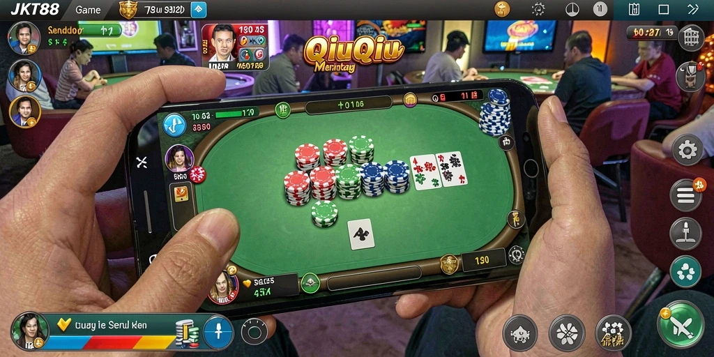 Tampilan menarik dari gameplay JKT88 yang mendebarkan.