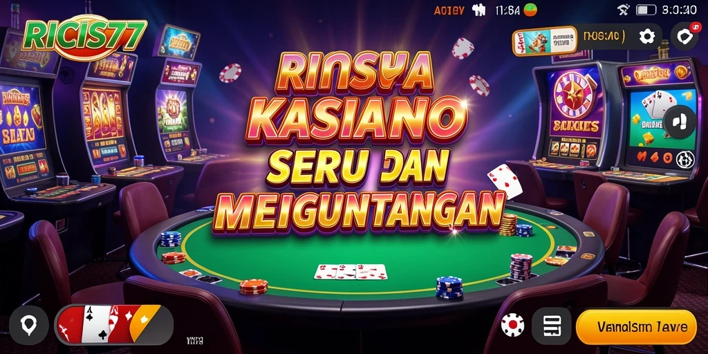 Gambaran gameplay menarik dari RICIS77 di dunia Kasino.